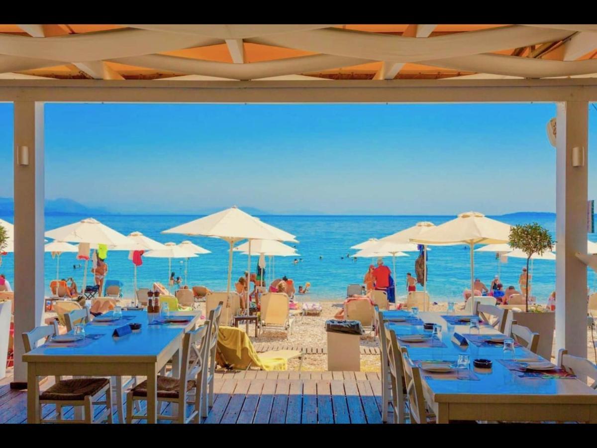Vladimiros Apartments Barbati Bagian luar foto